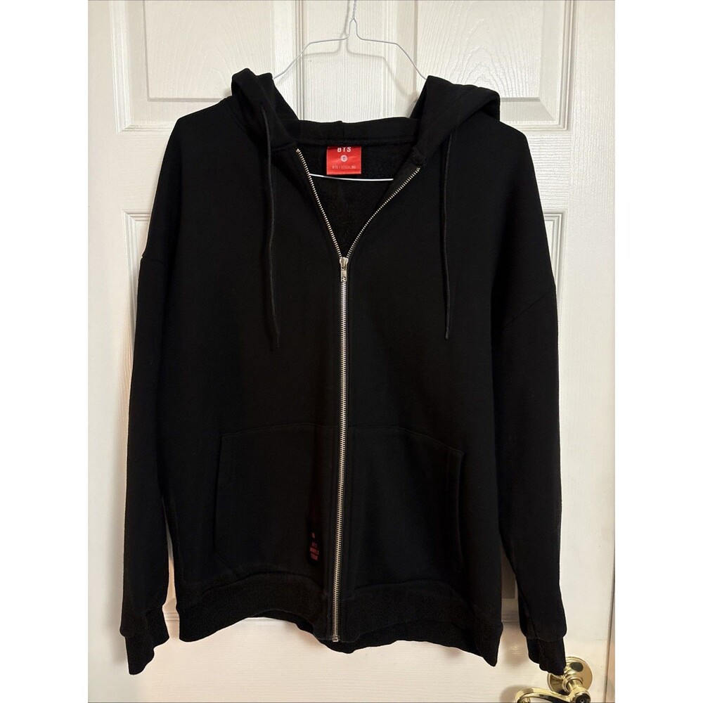 BTS Love Yourself Tour Live official hoodie Parker Black Korean Uniform Size 2 L